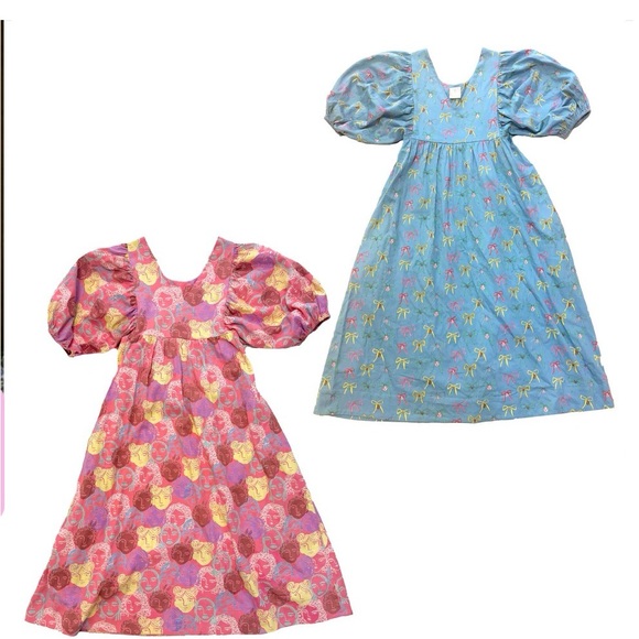 Colorful Patterned Midi Dress - Picture 5 of 5